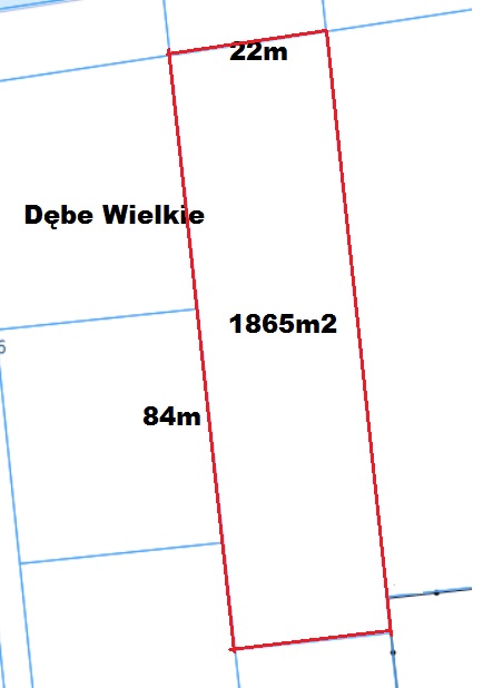 działki budowlane Dębe Wielkie